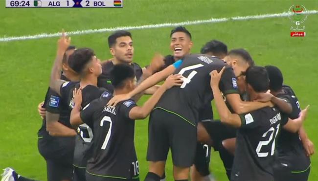 هدف بوليفيا الثاني في مرمي الجزائر مباراة ودية