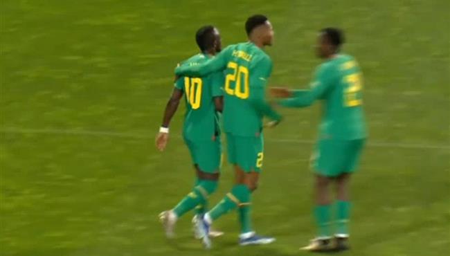هدف ساديو ماني في مباراة السنغال والجابون