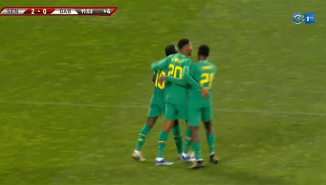 اهداف مباراة السنغال والجابون 3 0 مباراة ودية