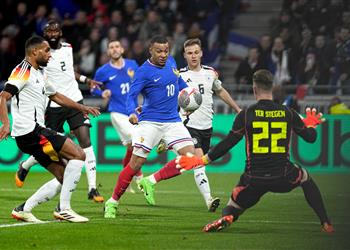 قلق بشأن إصابة لاعب برشلونة في مباراة فرنسا وألمانيا