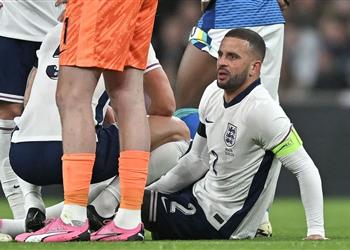 منتخب إنجلترا يعلن استبعاد ووكر وثنائي الفريق بسبب الإصابة