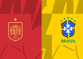موعد والقناة الناقلة لمباراة إسبانيا والبرازيل الودية اليوم والمعلق