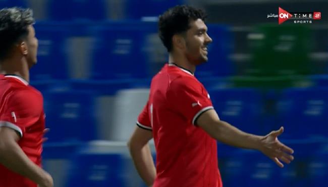 هدف مصر الاوليمبي الاول في مرمي السعودية ببطولة غرب اسيا تحت 23 عام
