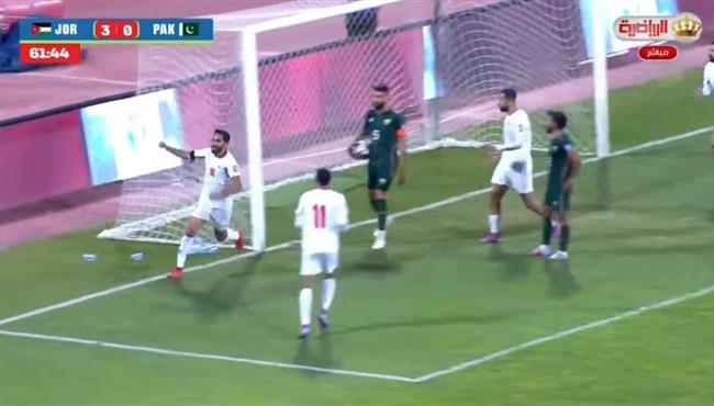 اهداف مباراة الاردن وباكستان 7 0 تصفيات كأس العالم