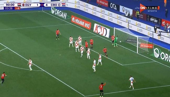 هدف مصر الثاني في مرمي كرواتيا بنهائي كأس عاصمة مصر