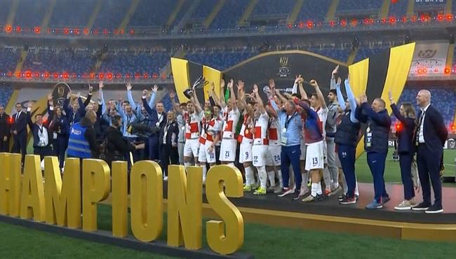 مراسم تتويج كرواتيا بطلا لكاس عاصمة مصر