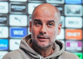 جوارديولا يؤكد غياب ثنائي مانشستر سيتي عن مباراة آرسنال