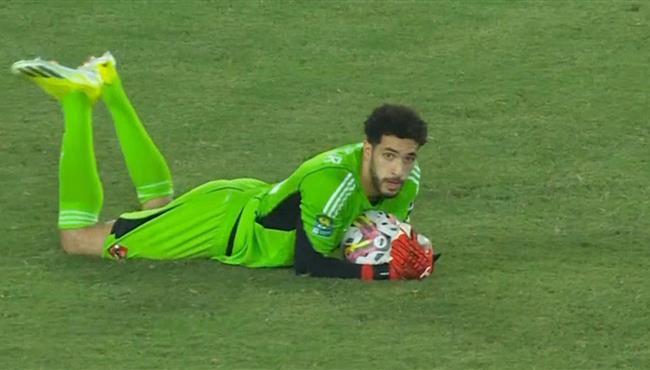 مصطفي شوبير ينقذ الاهلي من هدف امام سيمبا بدوري ابطال افريقيا