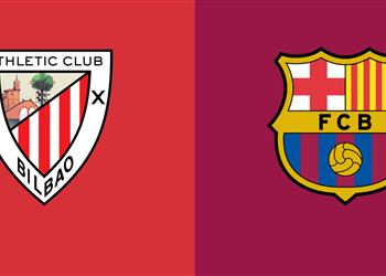 موعد والقناة الناقلة لمباراة برشلونة وأتلتيك بلباو اليوم في الدوري الإسباني والمعلق