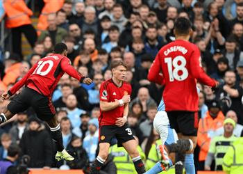 فيديو صاروخية راشفورد يسجل هدف مانشستر يونايتد الأول أمام مانشستر سيتي