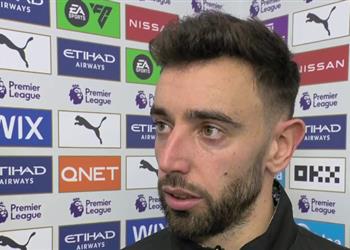 برونو فرنانديز بعد خسارة مانشستر يونايتد نعرف ما يفعله مانشستر سيتي أمام أي فريق