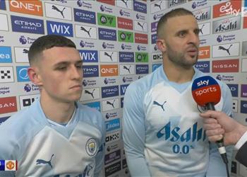 ووكر عن فودين بعد تألقه أمام مانشستر يونايتد قناص ولم أفعل شيئ ا تجاه راشفورد