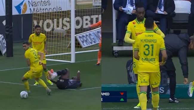 مصطفي محمد يتسبب في ركلة جزاء ضد نانت والمدرب يستبدله