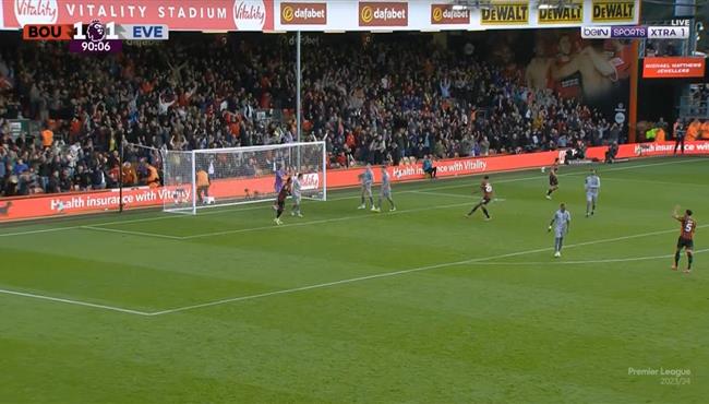 اهداف مباراة بورنموث وايفرتون 2 1 الدوري الانجليزي