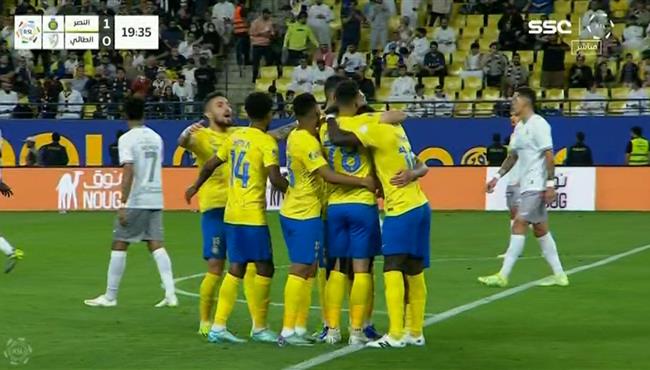 اهداف مباراة النصر والطائي 5 1 الدوري السعودي