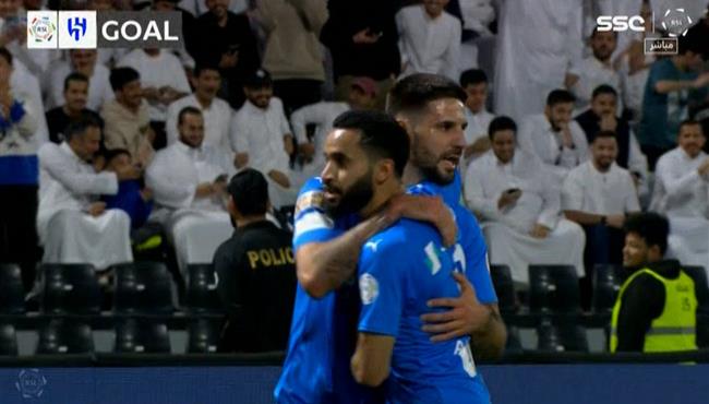 ثنائية ميتروفيتش في مباراة الهلال والشباب بالدوري السعودي