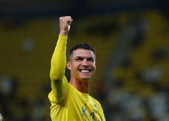 فيديو كريستيانو رونالدو ي علق على تسجيله هاتريك في مباراة النصر والطائي