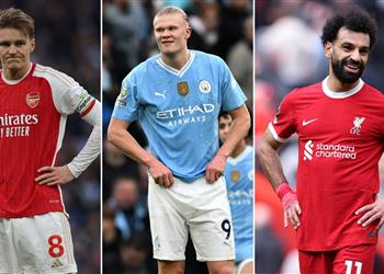 المباريات المتبقية لـ ليفربول ومانشستر سيتي وآرسنال في الدوري الإنجليزي 2023 2024