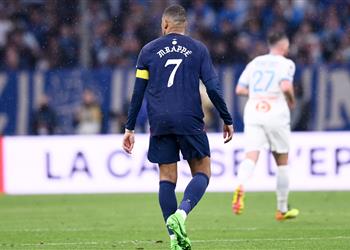 صورة بـ شارة القيادة مبابي يثير الغموض بعد مباراة باريس سان جيرمان ومارسيليا