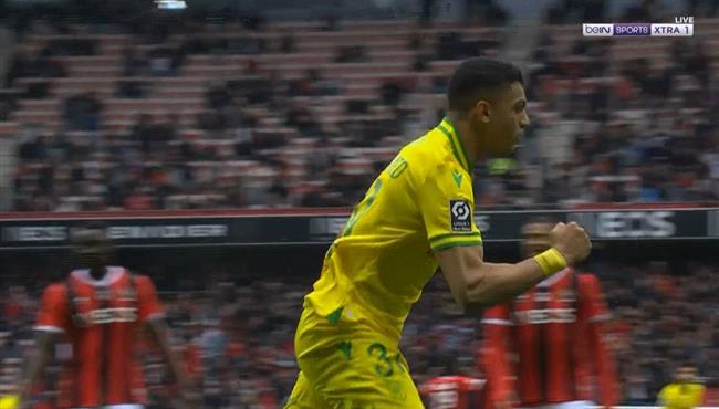هدف مصطفي محمد في مرمي نيس بالدوري الفرنسي