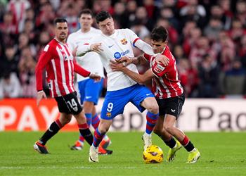 رجل مباراة برشلونة وأتلتيك بلباو في الدوري الإسباني