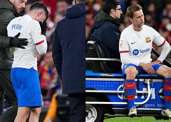 الكشف عن مدة الغياب الصادمة لـ بيدري ودي يونج عن برشلونة