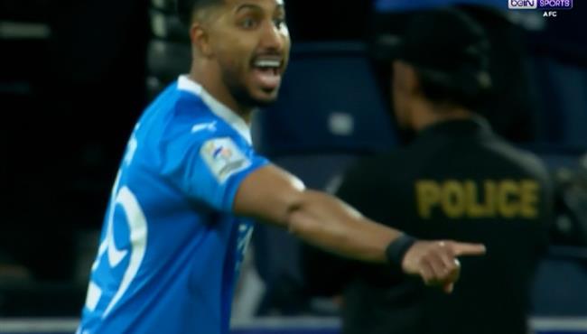 سالم الدوسري يهدر فرصة هدف امام الاتحاد بدوري ابطال اسيا
