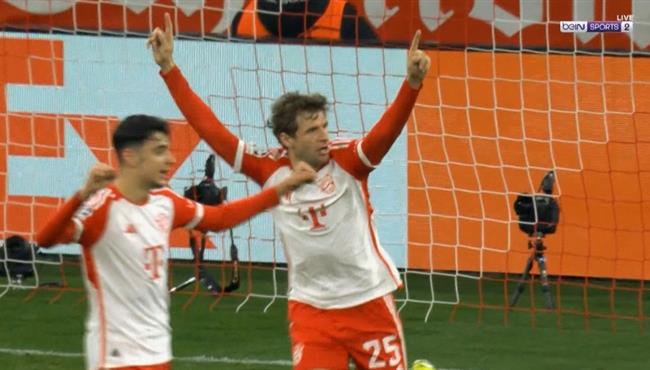 هدف مولر في مرمي لاتسيو بدوري ابطال اوروبا