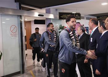 صور بعثة الأهلي تصل السعودية استعداد ا لمواجهة الزمالك في نهائي كأس مصر