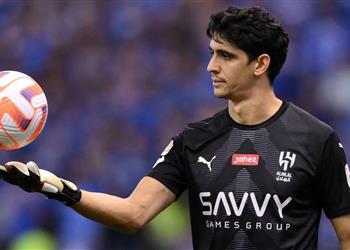 للمرة الثالثة ياسين بونو أفضل حارس في الدوري السعودي عن شهر فبراير