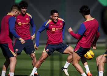 خبر سار في تدريبات برشلونة قبل مباراة ريال مايوركا في الدوري الإسباني