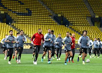 مران الأهلي كولر يحاضر اللاعبين فني ا وتدريبات بدنية استعدادا لـ الزمالك