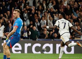 فيديو فينيسيوس جونيور يسجل هدف ريال مدريد الأول أمام لايبزيج