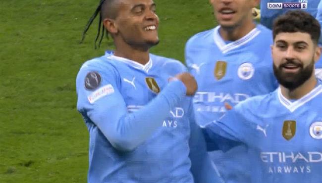 هدف مانشستر سيتي الاول في مرمي كوبنهاجن بدوري ابطال اوروبا