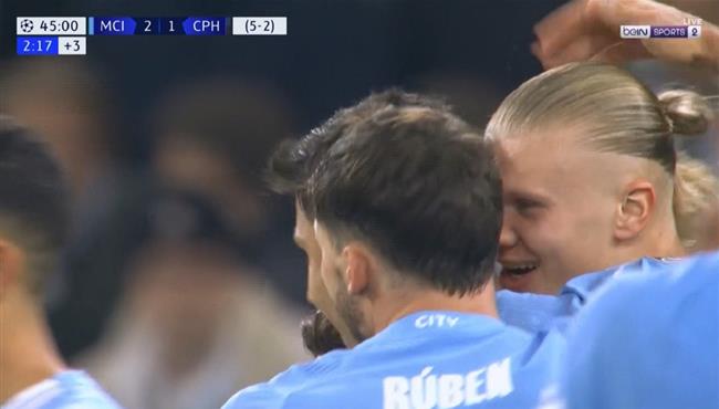 اهداف مباراة مانشستر سيتي وكوبنهاجن 3 1 دوري ابطال اوروبا