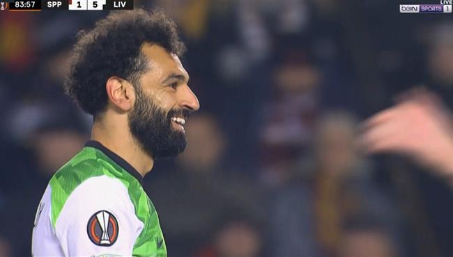 ملخص لمسات محمد صلاح في مباراة ليفربول وسبارتا براغ بالدوري الاوروبي