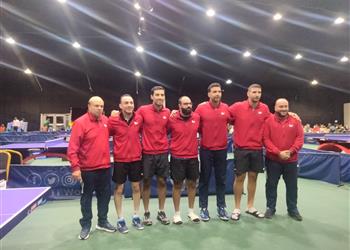 منتخب مصر في تنس الطاولة يحصد ذهبية الفرق بـ دورة الألعاب الإفريقية