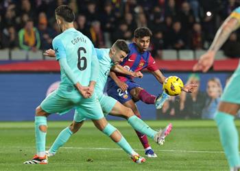 فيديو الم نقذ لامين يامال يقود برشلونة لعبور ريال مايوركا بصعوبة في الدوري الإسباني