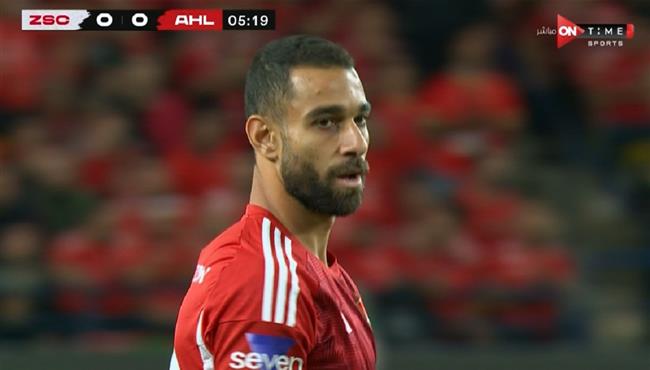 عمرو السولية كاد ان يسجل هدف رائع امام الزمالك بنهائي كأس مصر