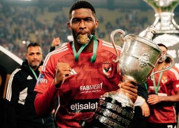 موديست يوجه رسالة عاطفية بعد الفوز بـ كأس مصر مع الأهلي