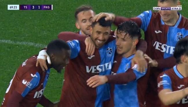 هدف تريزيجيه في مرمي فاتح قره جمرك بالدوري التركي