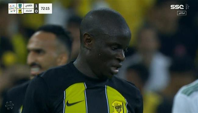 القائم يحرم كانتي من تسجيل هدف صاروخي في مرمي الاهلي
