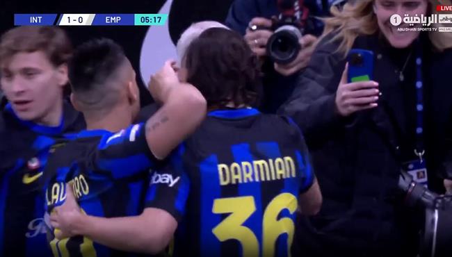 اهداف مباراة انتر ميلان وامبولي 2 0 الدوري الايطالي