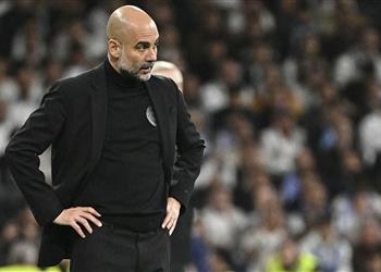 جوارديولا يتوجه بطلب إلى رئيس ريال مدريد بعد التعادل مع مانشستر سيتي