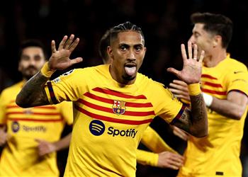 رافينها بعد هدفيه ضد باريس سان جيرمان المباراة الأفضل في مسيرتي واحتفلت على طريقة نيمار