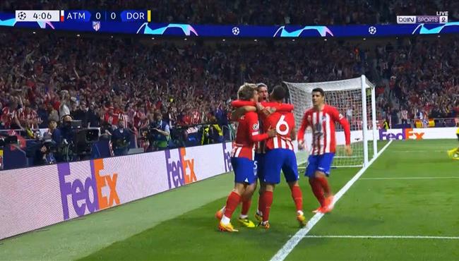 اهداف مباراة اتلتيكو مدريد وبوروسيا دورتموند 2 1 دوري ابطال اوروبا