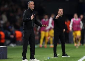 إنريكي ليس لدي شك في قدرة باريس سان جيرمان على العودة أمام برشلونة