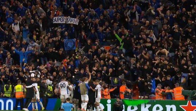 هدف اتالانتا الثالث في مرمي ليفربول بالدوري الاوروبي