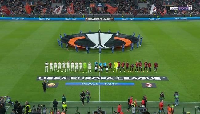 ملخص مباراة ميلان وروما 0 1 الدوري الاوروبي