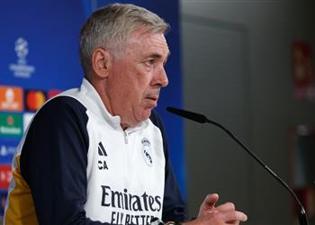 أنشيلوتي احذروا بيلينجهام ومبابي وهالاند ومواجهة مانشستر سيتي ليست امتحان طب